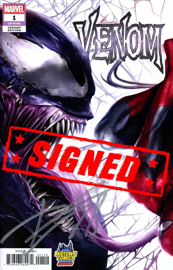 Venom Vol 4 #1 Francesco Mattina & Will Sliney Connecting Variant Cover Signed By Donny Cates (Left Side) with COA - xLs Comics