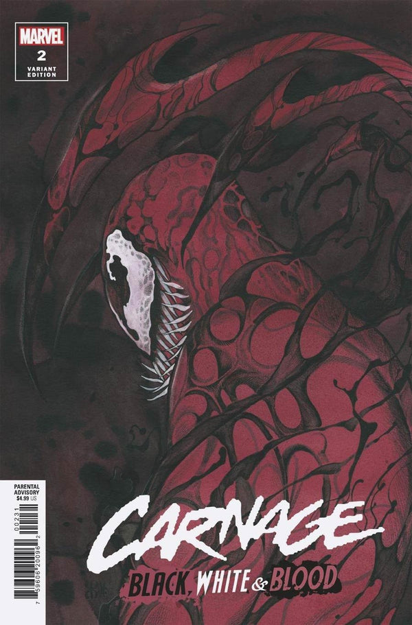 Carnage Black White & Blood #2 Cover C Incentive Peach Momoko Variant Cover - xLs Comics