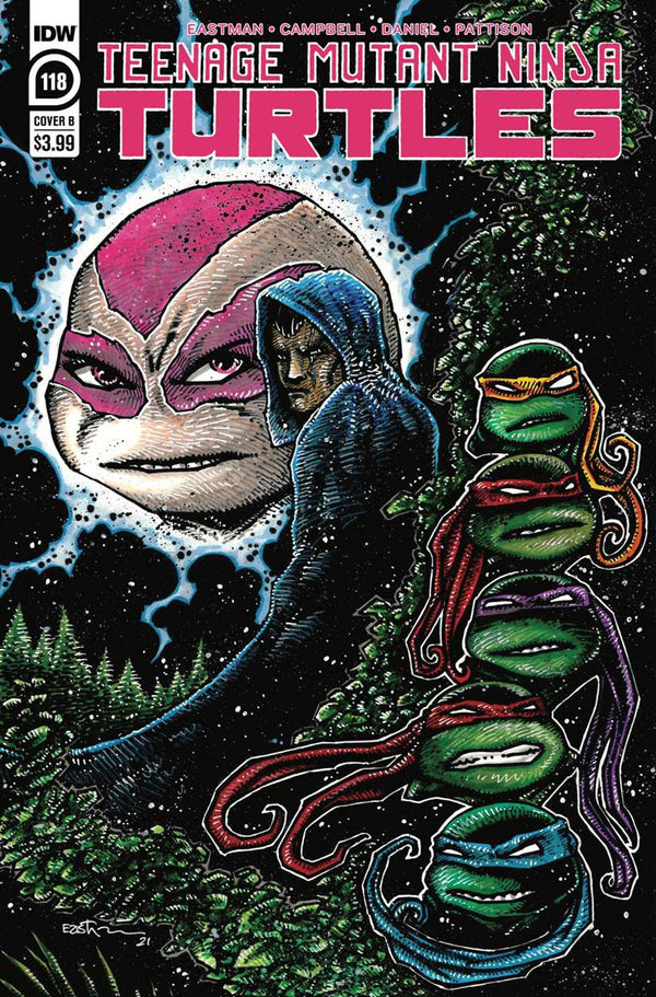 Teenage Mutant Ninja Turtles Vol 5 #118 Cover B Variant Kevin Eastman Cover