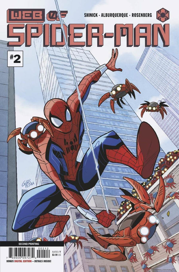 W.E.B. Of Spider-Man #2 Cover C 2nd Ptg Gurihiru Variant Cover