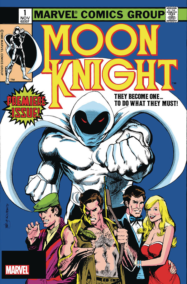 Moon Knight Vol 1 #1 DF Facsimile Edition CGC Graded 9.8