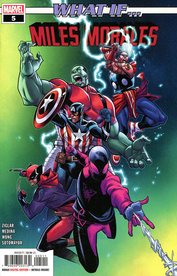 What If Miles Morales #5 Cover A Regular Paco Medina Cover