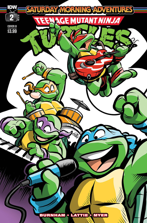 Teenage Mutant Ninja Turtles Saturday Morning Adventures #2 Variant Jay Fosgitt