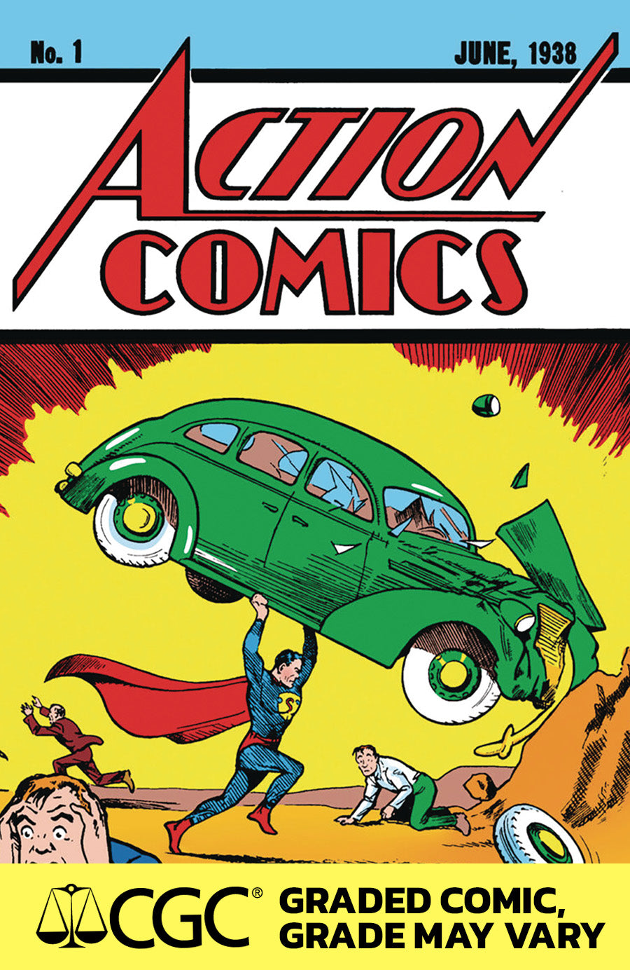 Action Comics #1 Cover H Facsimile Edition (2022) DF CGC Graded 9.6