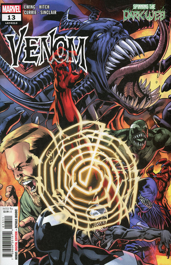 Venom Vol 5 #13 Regular Bryan Hitch Cover A (Dark Web Prelude)