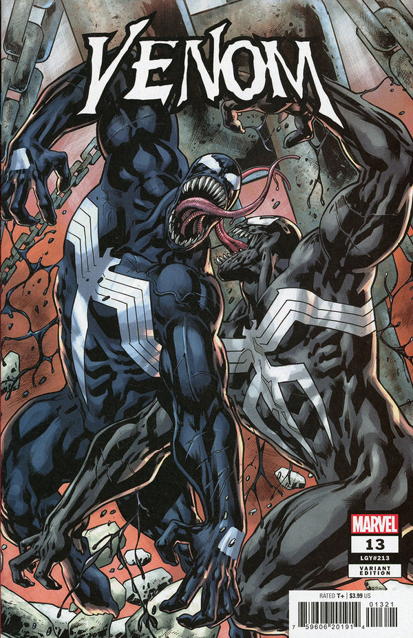 Venom Vol 5 #13 Bryan Hitch Cover B Variant (Dark Web Prelude)