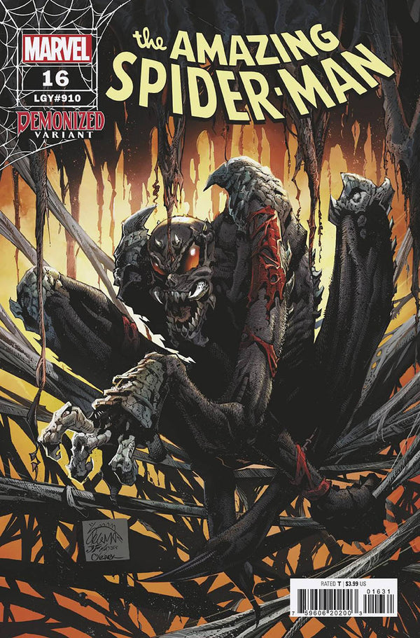 Amazing Spider-Man Vol 6 #16 Cover C Variant Ryan Stegman Demonized Cover
