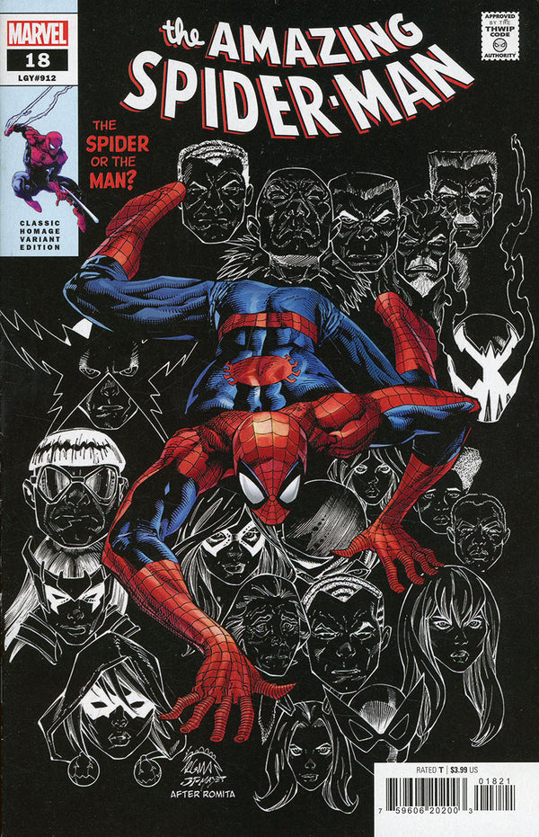 Amazing Spider-Man Vol 6 #18 Ryan Stegman Classic Homage Cover