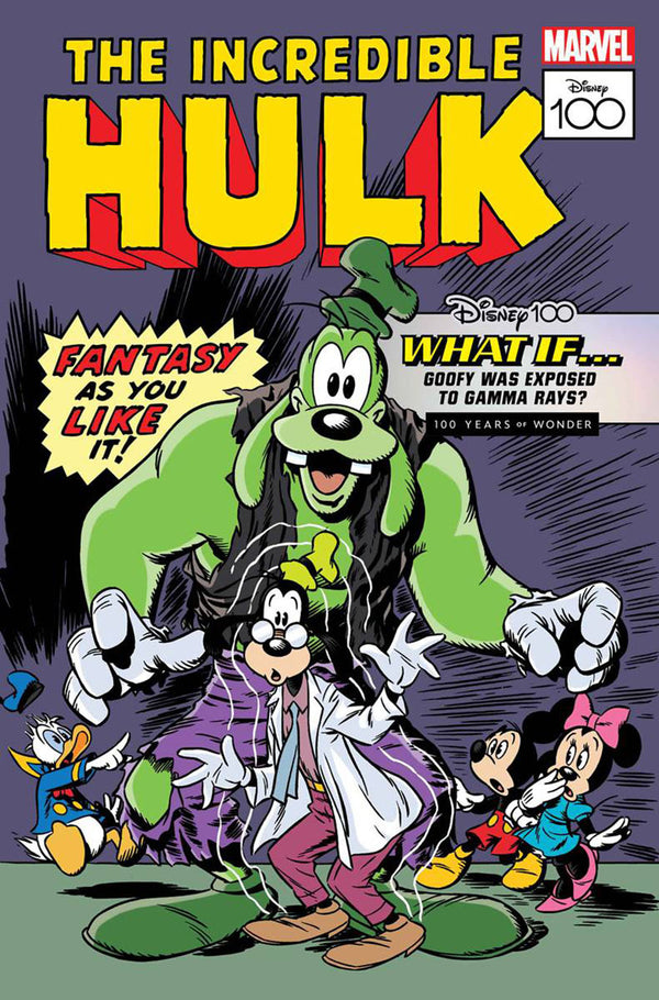 Amazing Spider-Man Vol 6 #21 Vitale Mangiatordi Disney100 Hulk Cover