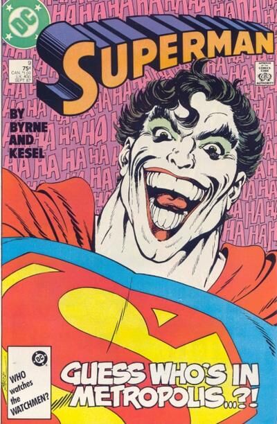 Superman Vol 2 #9 John Byrne Cover