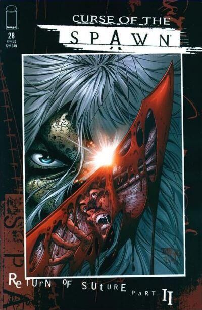 Curse of The Spawn Vol 1 #28 Clayton Crain Cover