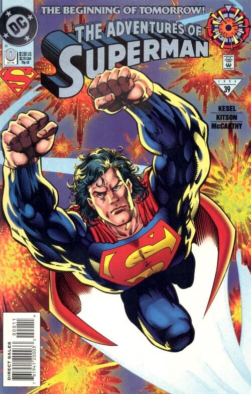 The Adventures of Superman Vol 1 #0 Barry Kitson Cover