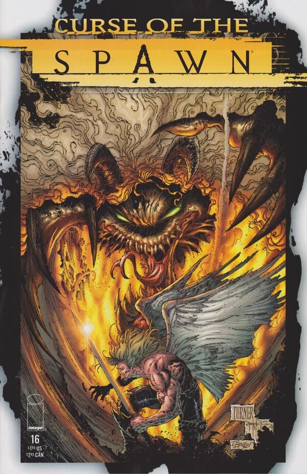 Curse of The Spawn Vol 1 #16 Dwayne Turner Cover