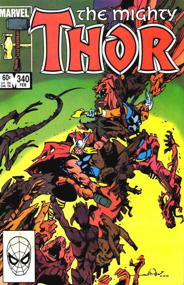 Thor Vol 1 #340 Walt Simonson - xLs Comics