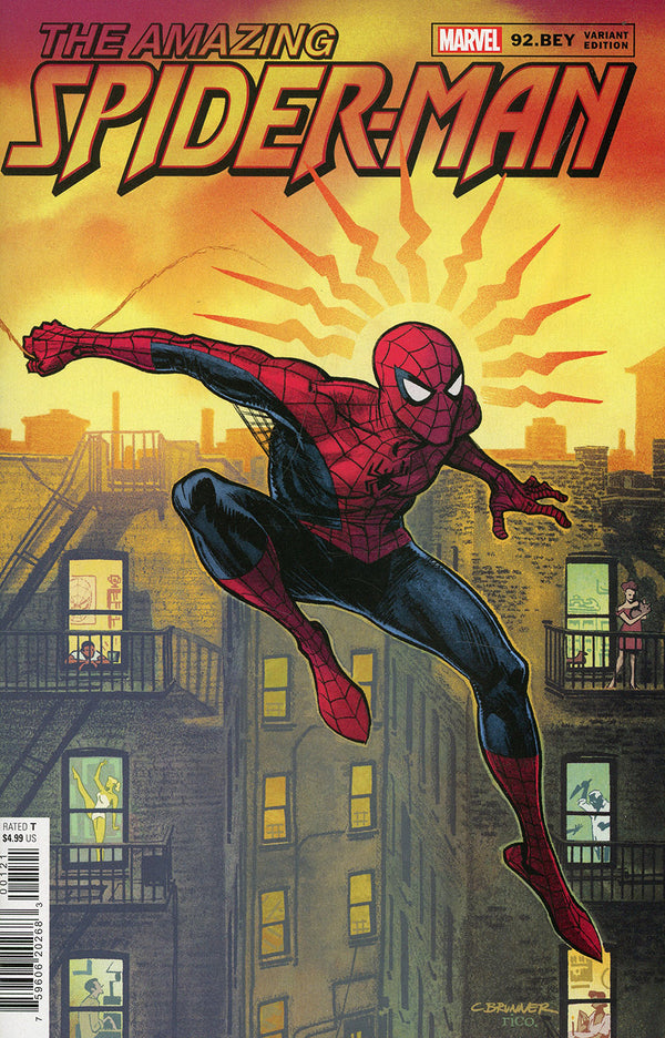 Amazing Spider-Man Vol 5 #92BEY Cover B Variant Chris Brunner Cover - xLs Comics