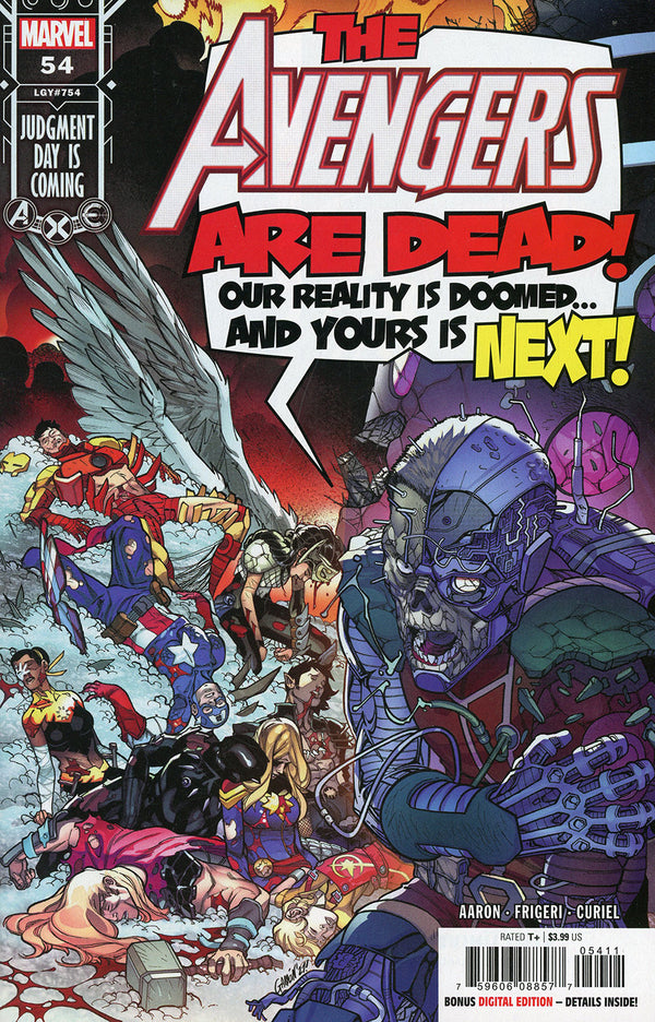 Avengers Vol 7 #54 Cover A Regular Javier Garron Cover - xLs Comics