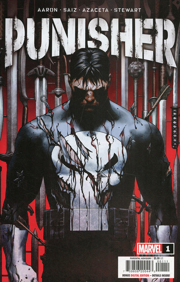 Punisher Vol 12 #1 Cover A Regular Jesus Saiz Cover - xLs Comics