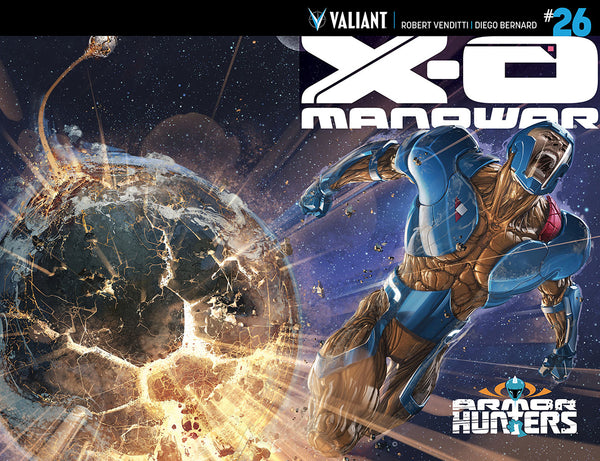 X-O Manowar #26 Cvr B Chrom (Ah) (W) Robert Venditti (A) Diego Bernard (Ca) Clayton Crain - xLs Comics