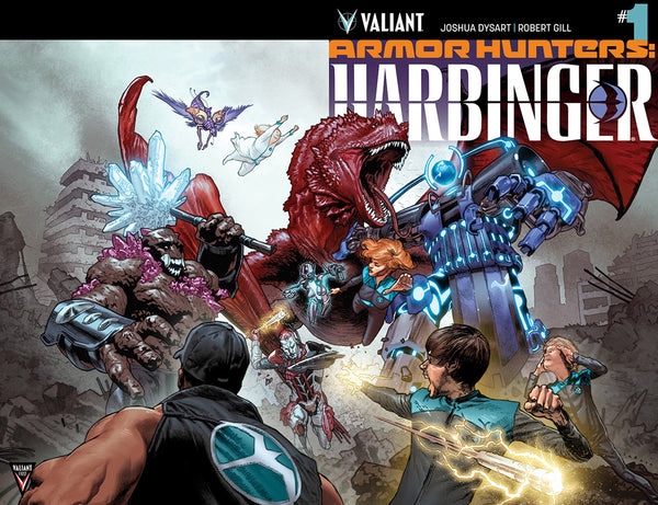 Armor Hunters Harbinger #1 (Of 3) Cvr B Chrom (Ah) (W) Joshua Dysart (A) Robert Gill (Ca) Lewis Larosa - xLs Comics