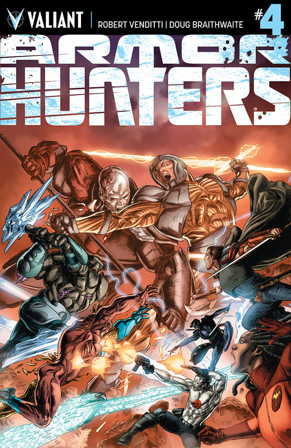 Armor Hunters #4 (Of 4) Cvr A Braithwaite (Ah) (W) Robert Venditti (A/Ca) Doug Braithwaite - xLs Comics