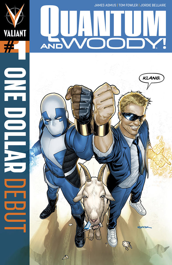 Quantum & Woody #1 One Dollar Debut Ed (W) James Asmus (A) Tom Fowler (Ca) Ryan Sook - xLs Comics