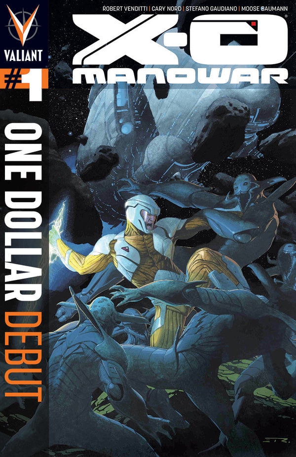 X-O Manowar #1 One Dollar Debut Ed New Ptg (W) Robert Venditti (A) Cary Nord, Stefano Gaudiano (Ca) Esad Ribic - xLs Comics