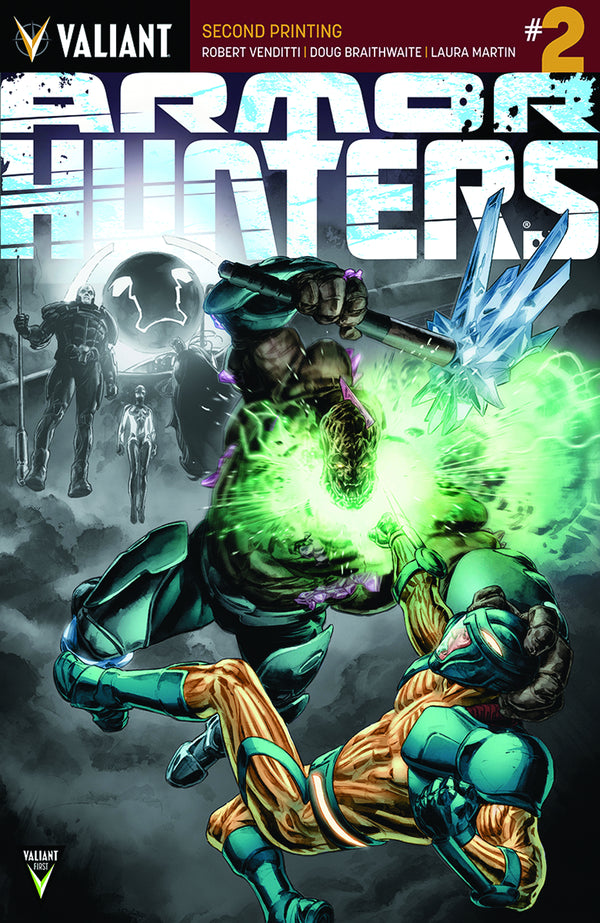 Armor Hunters #2 (Of 4) 2Nd Ptg (Pp #1136) (W) Robert Venditti (A/Ca) Doug Braithwaite - xLs Comics