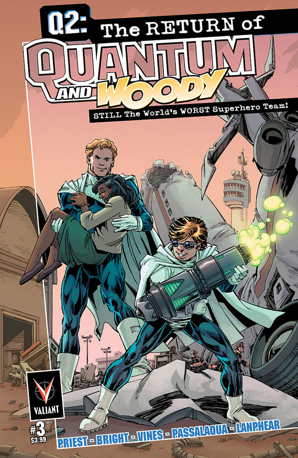 Q2 Rtn Quantum & Woody #3 (Of 5) Cvr A Bright (W) Christopher Priest (A/Ca) Md Bright - xLs Comics