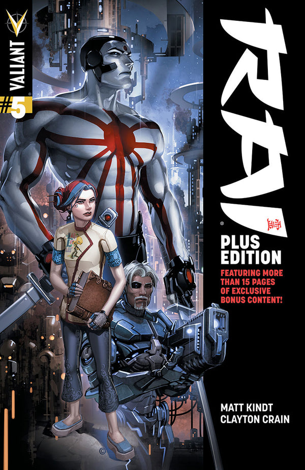 Rai #5 Plus Edition (W) Matt Kindt (A/Ca) Clayton Crain - xLs Comics