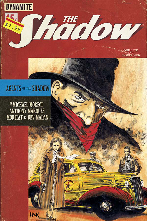 The Shadow 2014 One Shot (W) Michael Moreci (A) Anthony Marques, Moritat, Dev Madan (Ca) Robert Hack - xLs Comics