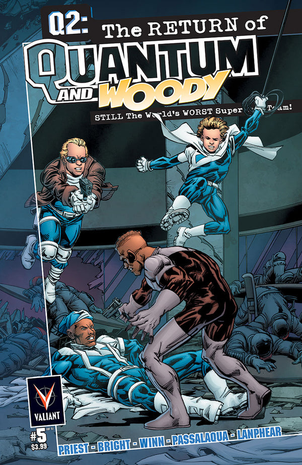 Q2 Rtn Quantum & Woody #5 (Of 5) Cvr A Bright (W) Christopher Priest (A) Ryan Winn (A/Ca) Md Bright - xLs Comics