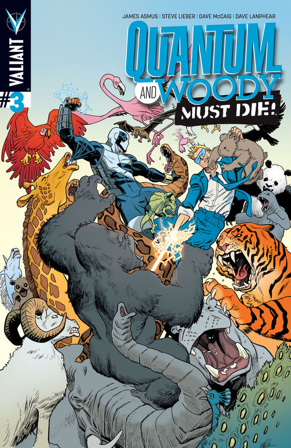 Quantum & Woody Must Die #3 (Of 4) Cvr A Hawthorne (W) James Asmus (A) Steve Lieber (Ca) Mike Hawthorne - xLs Comics