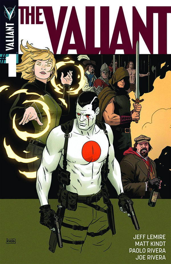 The Valiant #1 (Of 4) 2Nd Ptg (Pp #1158) (W) Jeff Lemire, Matt Kindt (A/Ca) Paolo Rivera - xLs Comics