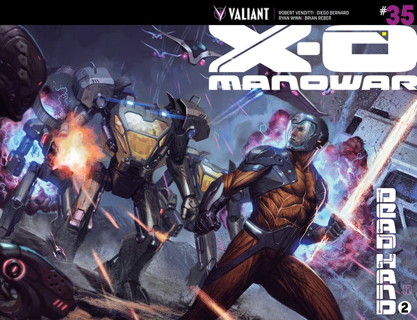 X-O Manowar #35 Cvr B Molina (W) Robert Venditti (A) Diego Bernard (Ca) Jorge Molina - xLs Comics