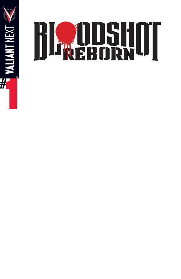 Bloodshot Reborn #1 Cvr E Blank Cvr (Next) (W) Jeff Lemire (A) Mico Suayan, Jeff Lemire - xLs Comics