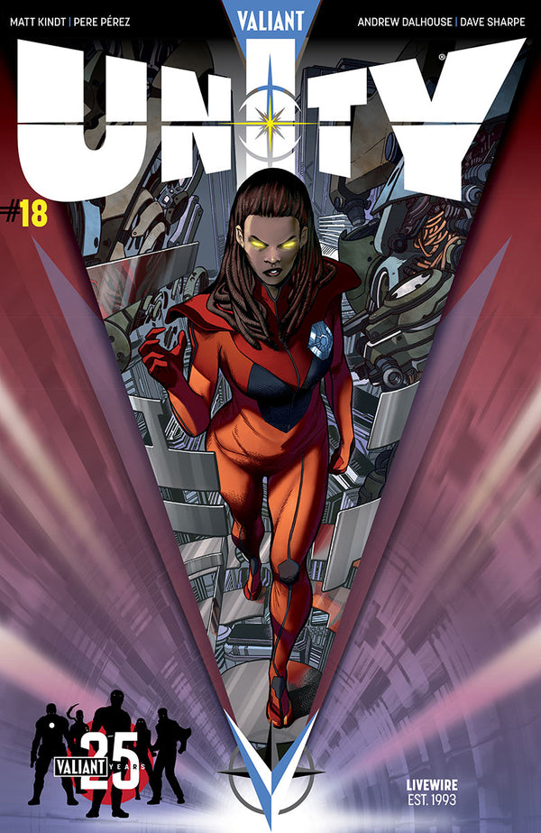 Unity #18 Cvr C 25Th Ann Sandoval (W) Matt Kindt (A) Pere Perez (Ca) Rafa Sandoval - xLs Comics