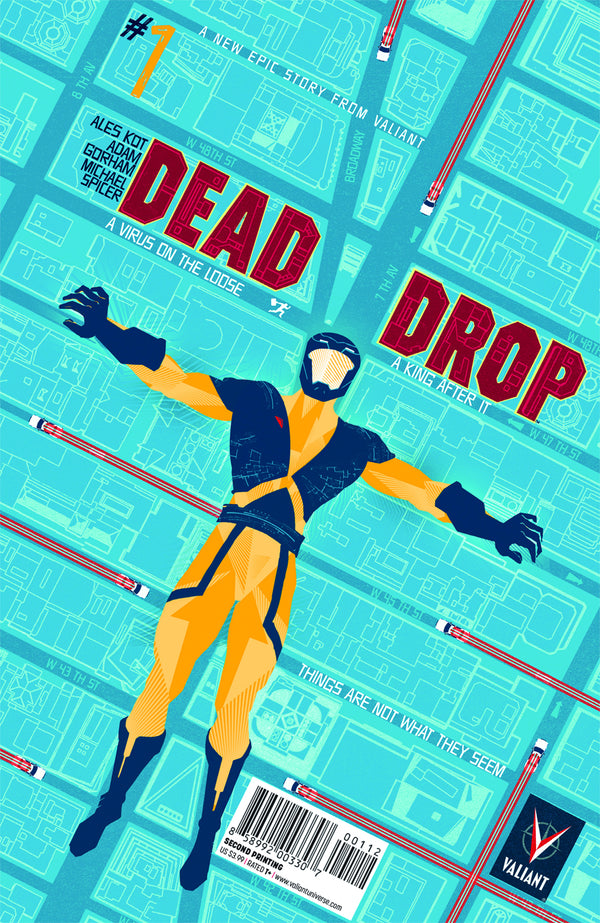 Dead Drop #1 (Of 4) 2Nd Ptg (Pp #1179) (W) Ales Kot (A) Adam Gorham (Ca) Raul Allen - xLs Comics