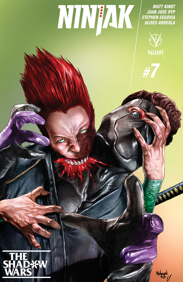 Ninjak #7 Cvr A Suayan (W) Matt Kindt (A) Juan Jose Ryp, Stephen Segovia (Ca) Mico Suayan - xLs Comics