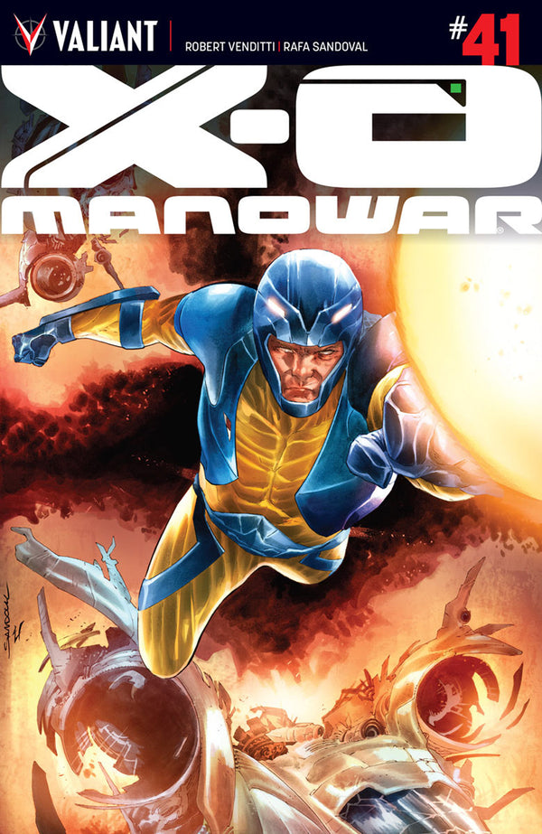 X-O Manowar #41 Cvr A Sandoval (W) Robert Venditti (A) Jordi Tarragona (A/Ca) Rafael Sandoval - xLs Comics