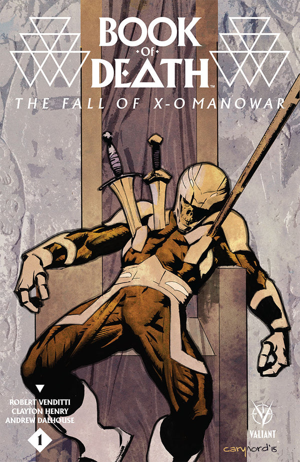 Book Of Death Fall Of X-O Manowar #1 Cvr A Nord (One Shot) (W) Robert Venditti (A) Clayton Henry (Ca) Cary Nord - xLs Comics