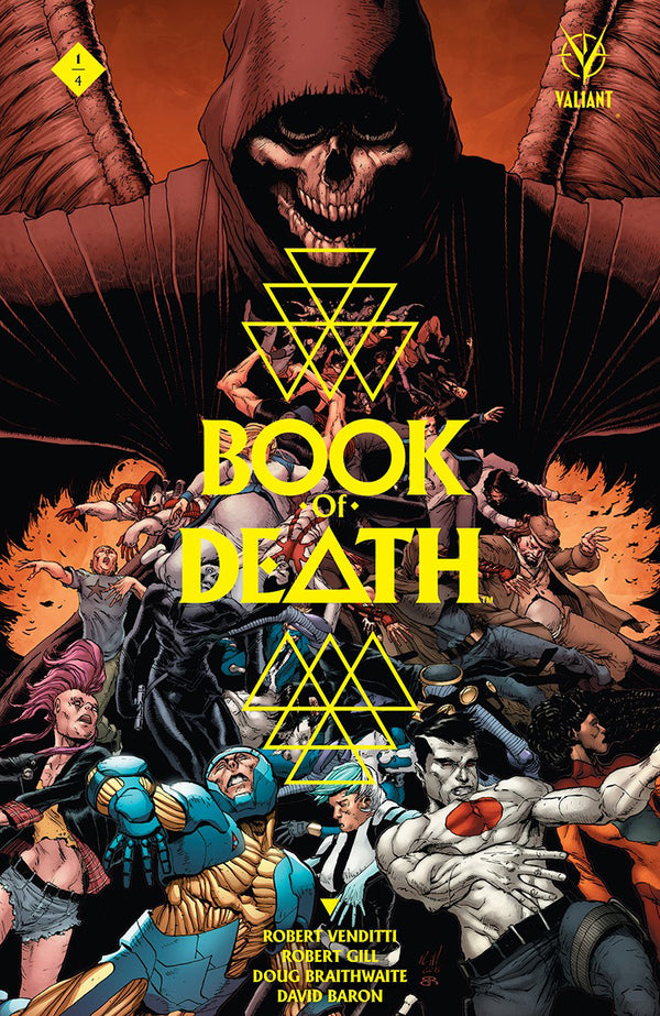 Book Of Death #1 (Of 4) 2Nd Ptg (Pp #1189) (W) Robert Venditti (A) Doug Braithwaite (A/Ca) Robert Gill - xLs Comics