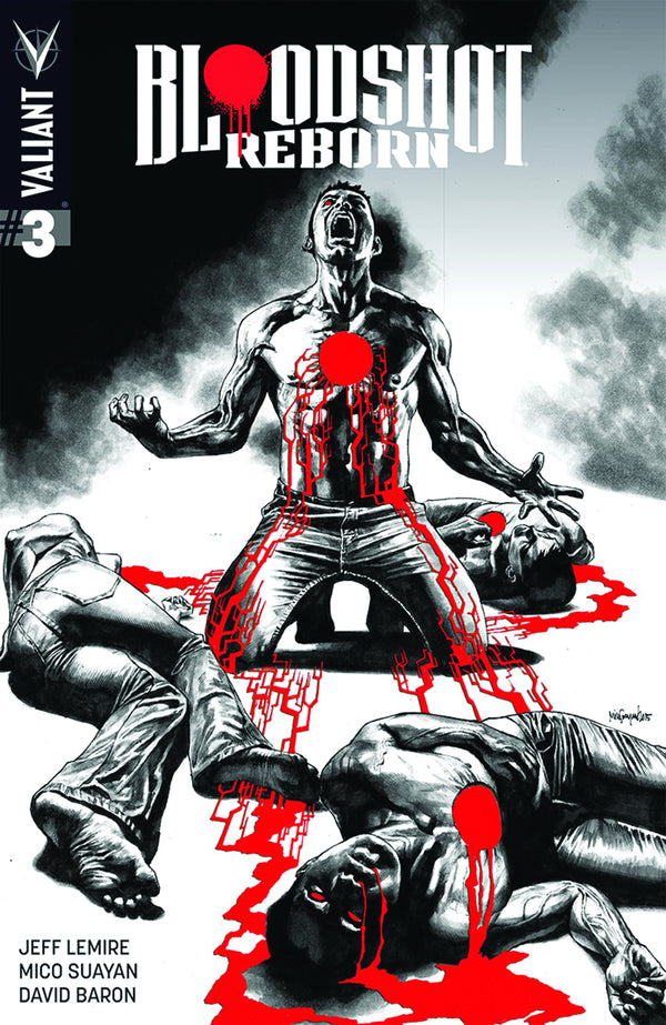 Bloodshot Reborn #3 2Nd Ptg (Pp #1190) (W) Jeff Lemire (A) Jeff Lemire (A/Ca) Mico Suayan - xLs Comics