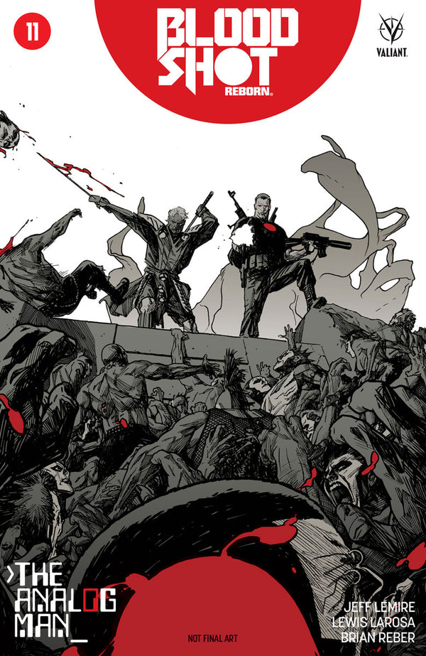 Bloodshot Reborn #11 Cvr A Sook (W) Jeff Lemire (A) Lewis Larosa (Ca) Ryan Sook - xLs Comics