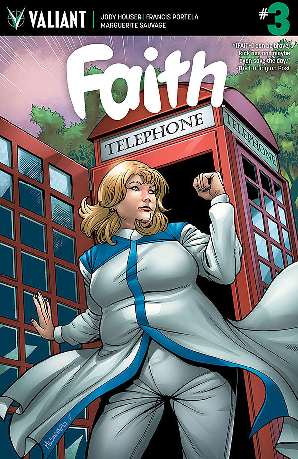 Faith #3 (Of 4) Cvr B Lupacchino (W) Jody Houser (A) Francis Portela, Marguerite Sauvage (Ca) Emanuela Lupacchino - xLs Comics