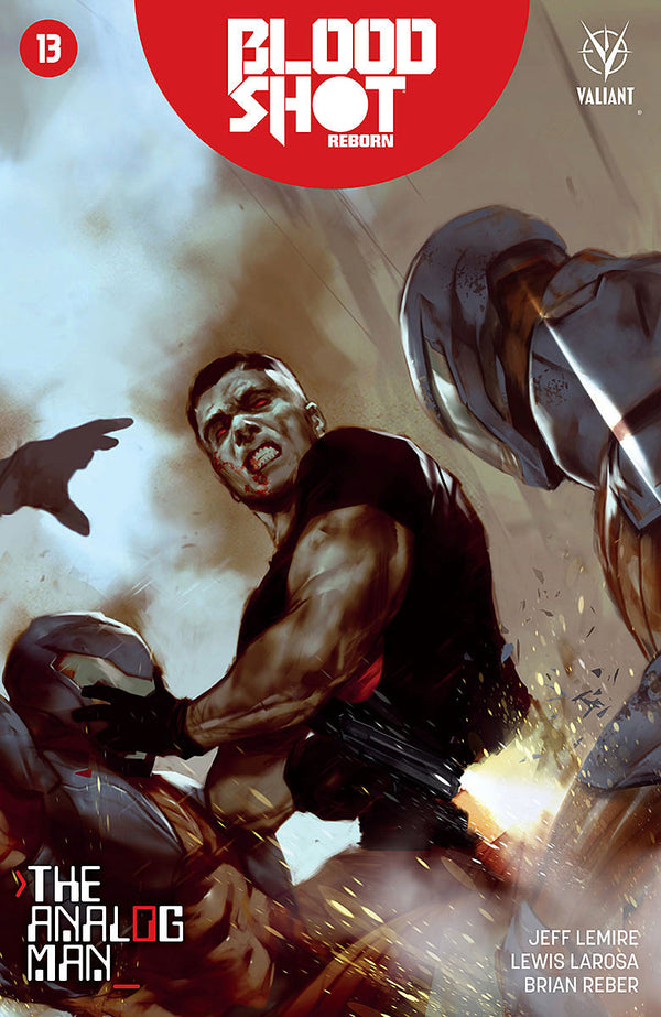 Bloodshot Reborn #13 Cvr A Oliver (W) Jeff Lemire (A) Lewis Larosa, Stefano Gaudiano (Ca) Ben Oliver - xLs Comics