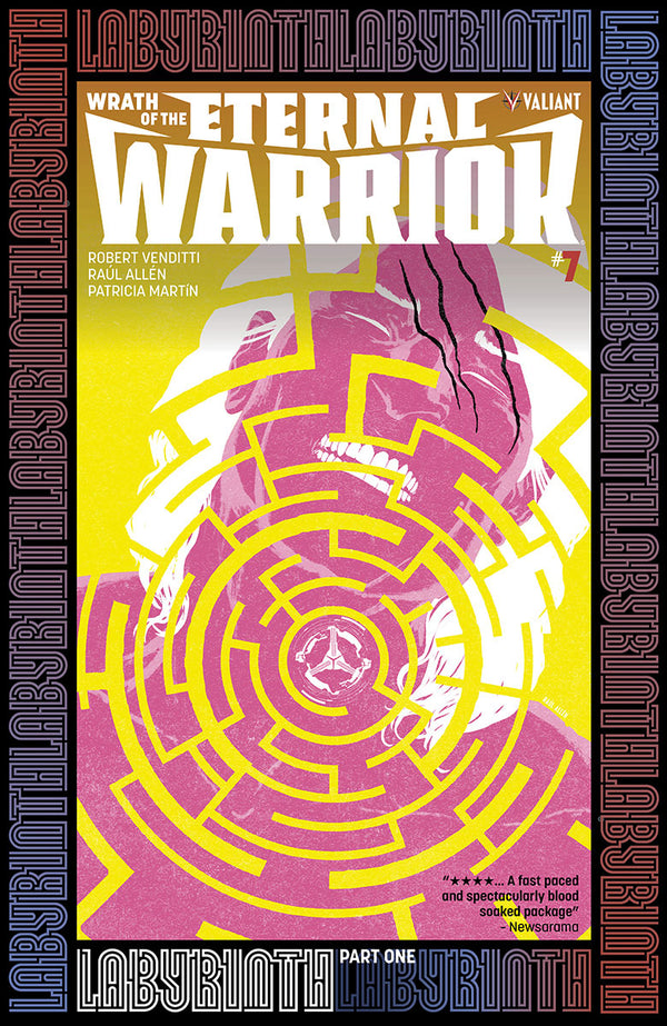 Wrath Of The Eternal Warrior #7 Cvr A Allen (New Arc) (W) Robert Venditti (A) Patricia Martin (A/Ca) Raul Allen - xLs Comics