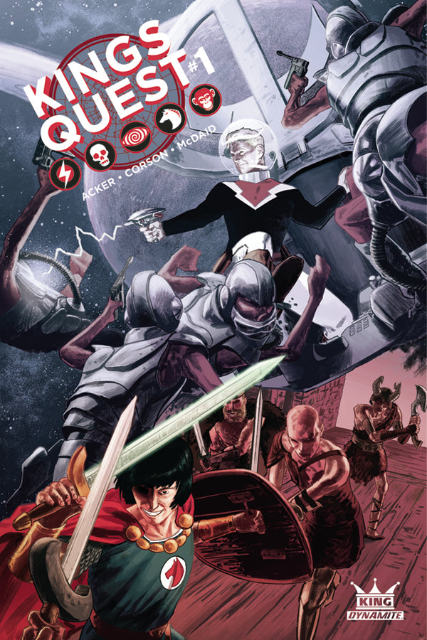 Kings Quest #1 (Of 5) Cvr E Worley Exc Subscription Var (W) Ben Acker, Heath Corson (A) Dan Mcdaid (Ca) Colton Worley - xLs Comics