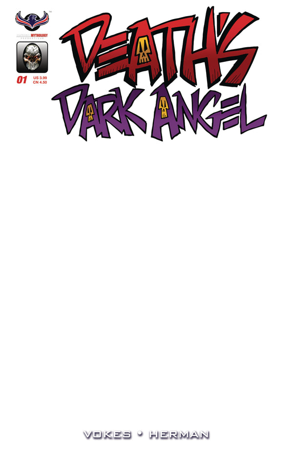 Deaths Dark Angel One Shot Vokes Blank Sketch Cvr (W) Jack Herman (A) Rich Rankin (A/Ca) Neil Vokes - xLs Comics