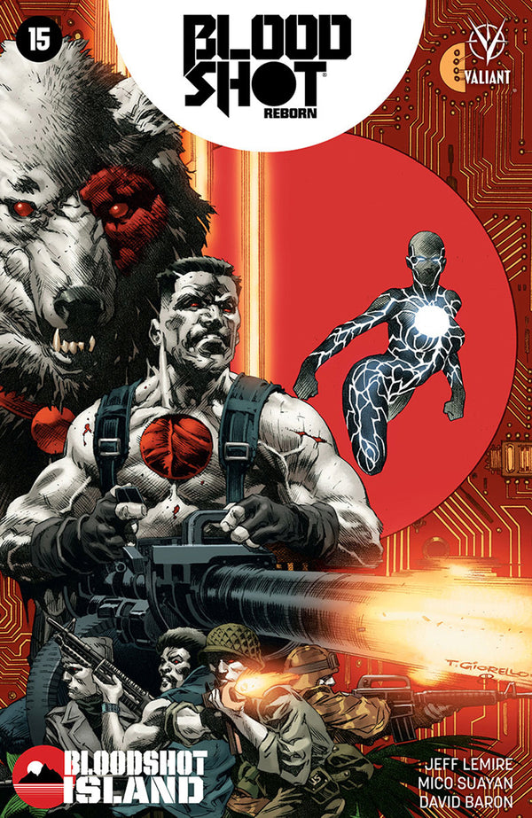 Bloodshot Reborn #15 Cvr A Giorello (W) Jeff Lemire (A) Mico Suayan (Ca) Tomas Giorello - xLs Comics