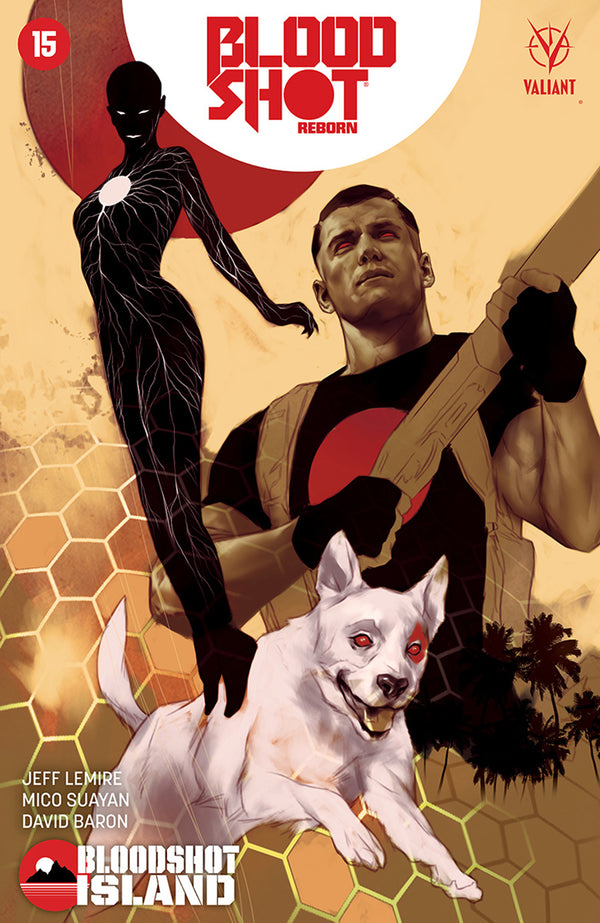 Bloodshot Reborn #15 Cvr B Oliver (W) Jeff Lemire (A) Mico Suayan (Ca) Ben Oliver - xLs Comics